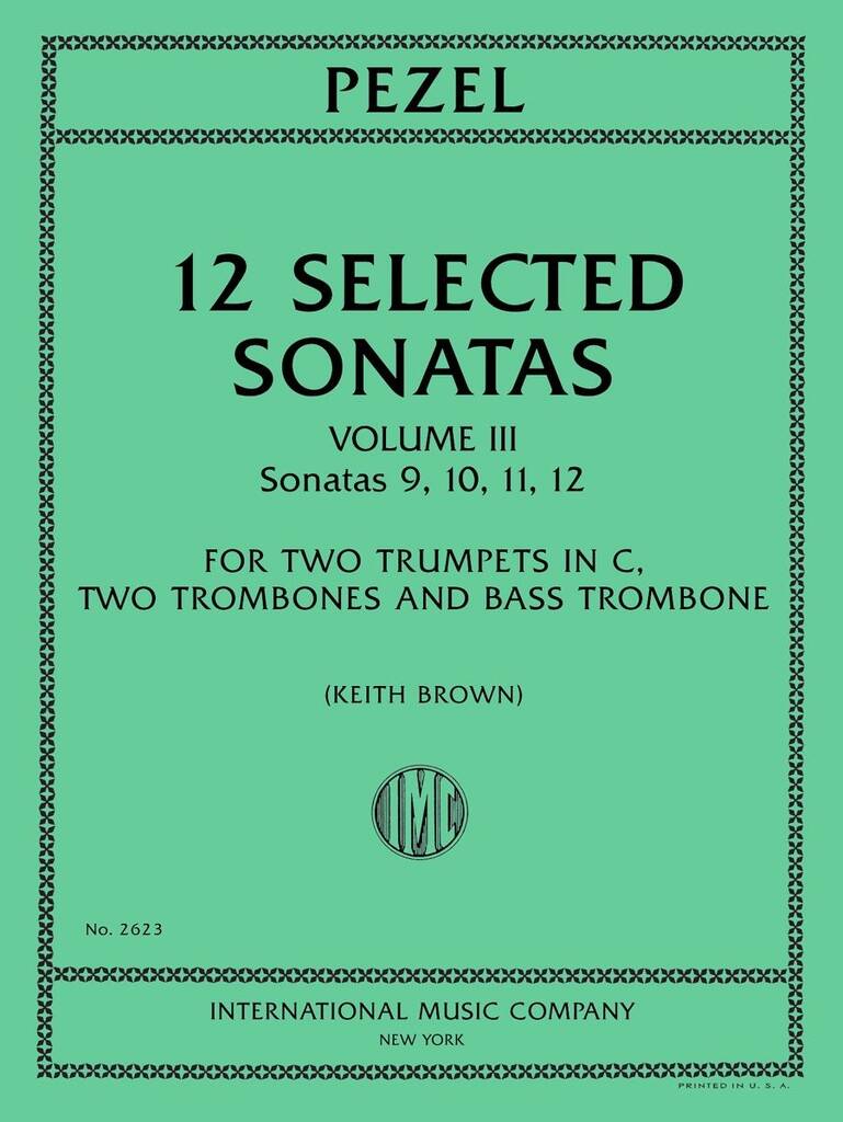 12 Selected Sonatas Vol3 Nos 9-12
